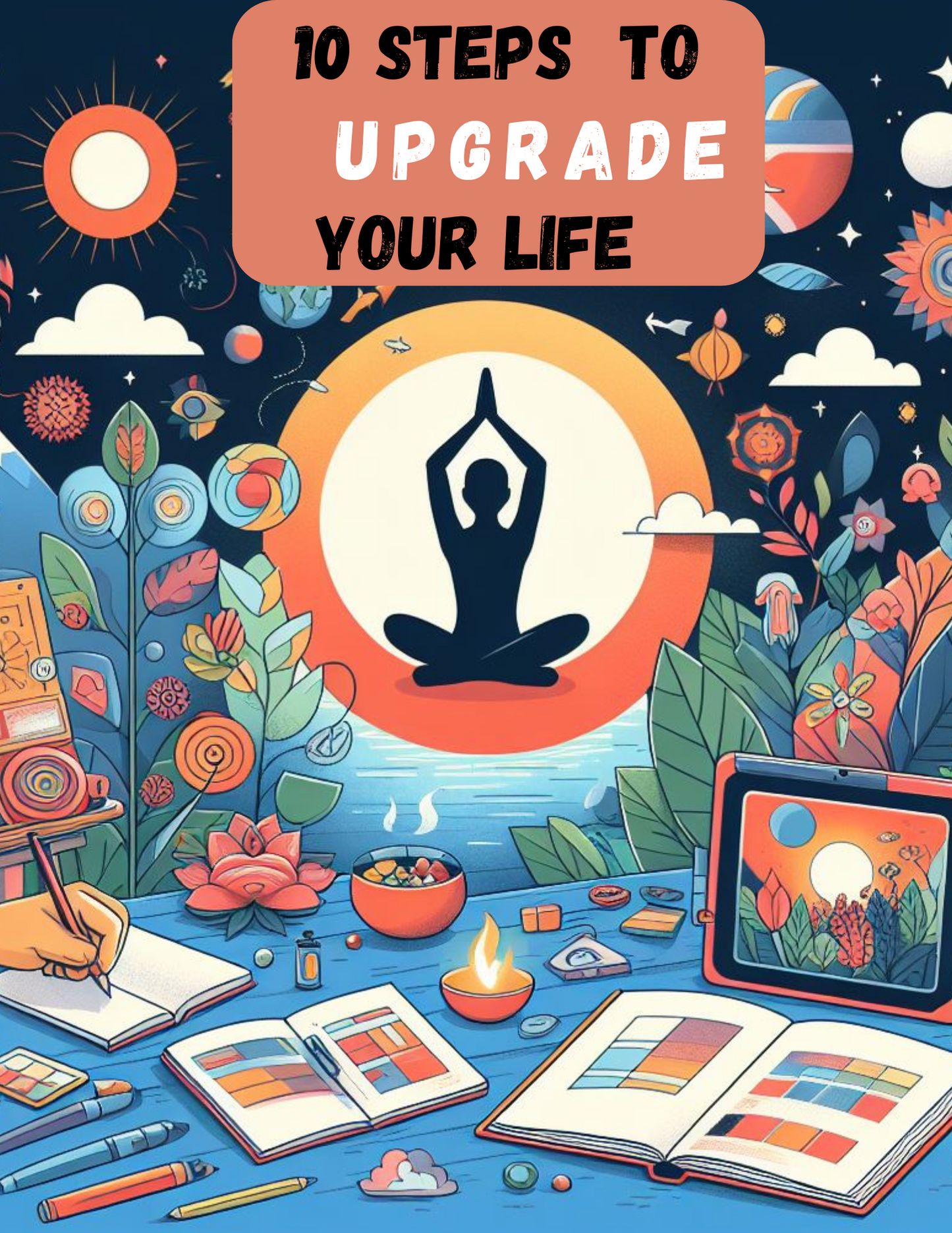 10 Steps To Upgrade Your Life digital Guide Book