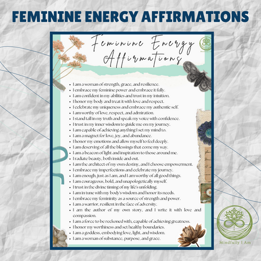 Feminine Energy Affirmations